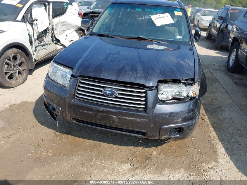 2008 Subaru Forester 2.5X VIN: JF1SG65608H717277 Lot: 40309271