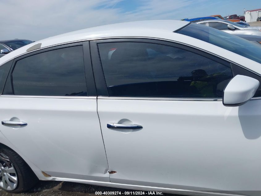 2015 Nissan Sentra S/Sv/Sr/Sl VIN: 3N1AB7APXFY238832 Lot: 40309274