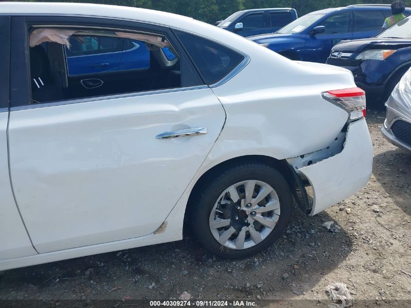 2015 Nissan Sentra S/Sv/Sr/Sl VIN: 3N1AB7APXFY238832 Lot: 40309274