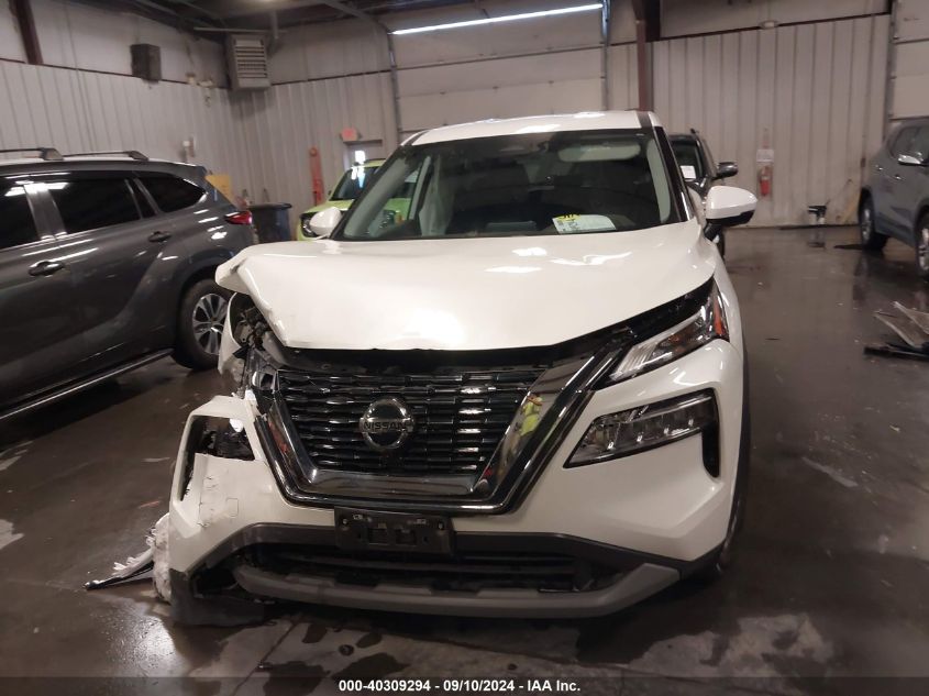 2021 Nissan Rogue Sv VIN: 5N1AT3BB6MC796118 Lot: 40309294