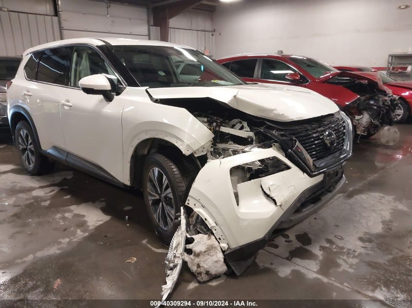 2021 Nissan Rogue Sv VIN: 5N1AT3BB6MC796118 Lot: 40309294