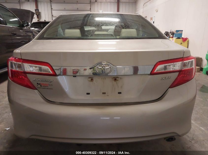 2013 Toyota Camry Xle VIN: 4T4BF1FK7DR305341 Lot: 40309322