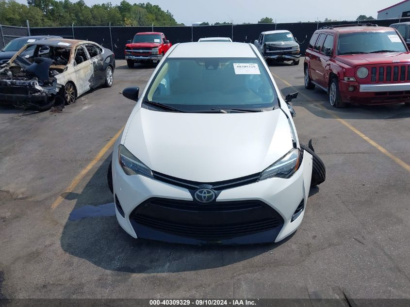 2018 Toyota Corolla Le VIN: 5YFBURHE0JP789582 Lot: 40309329