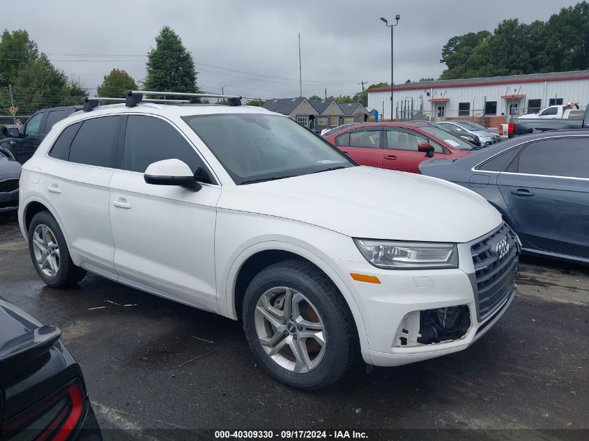 2019 Audi Q5 45 Premium VIN: WA1ANAFY6K2042442 Lot: 40309330