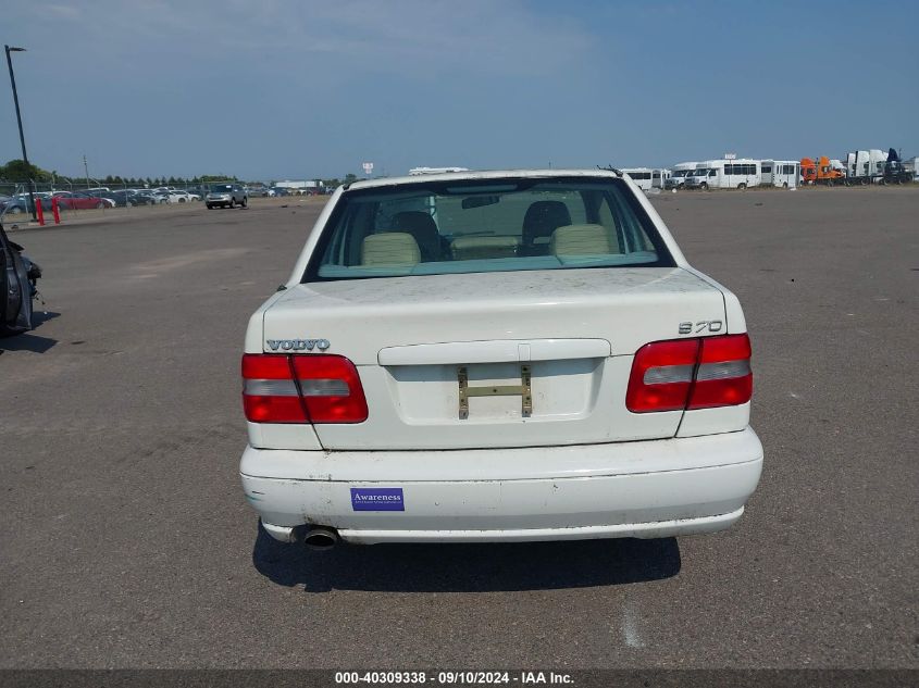 1998 Volvo S70 Gtas/Gtms VIN: YV1LS5570W1552427 Lot: 40309338