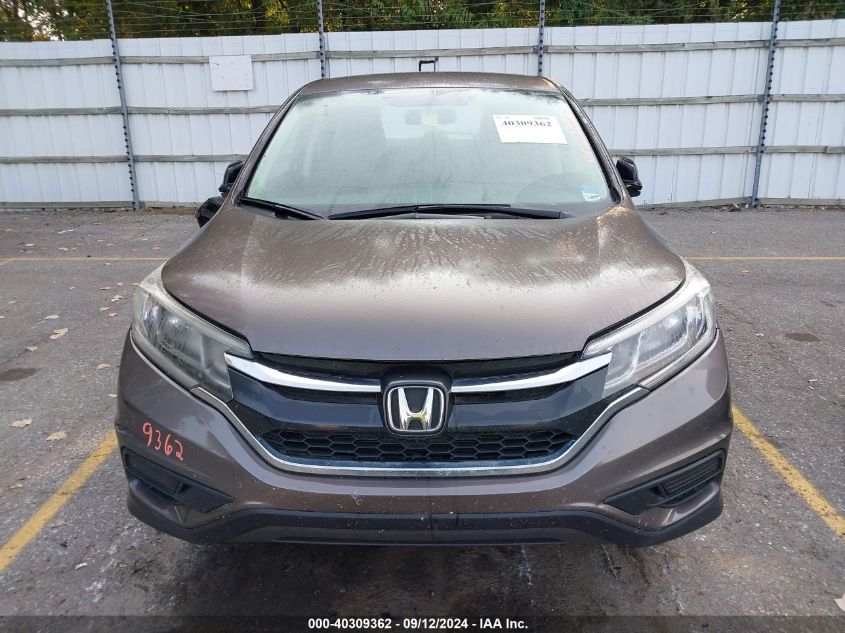 2015 Honda Cr-V Lx VIN: 5J6RM4H39FL023330 Lot: 40309362