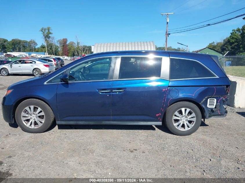 2016 Honda Odyssey Ex-L VIN: 5FNRL5H62GB011405 Lot: 40309398