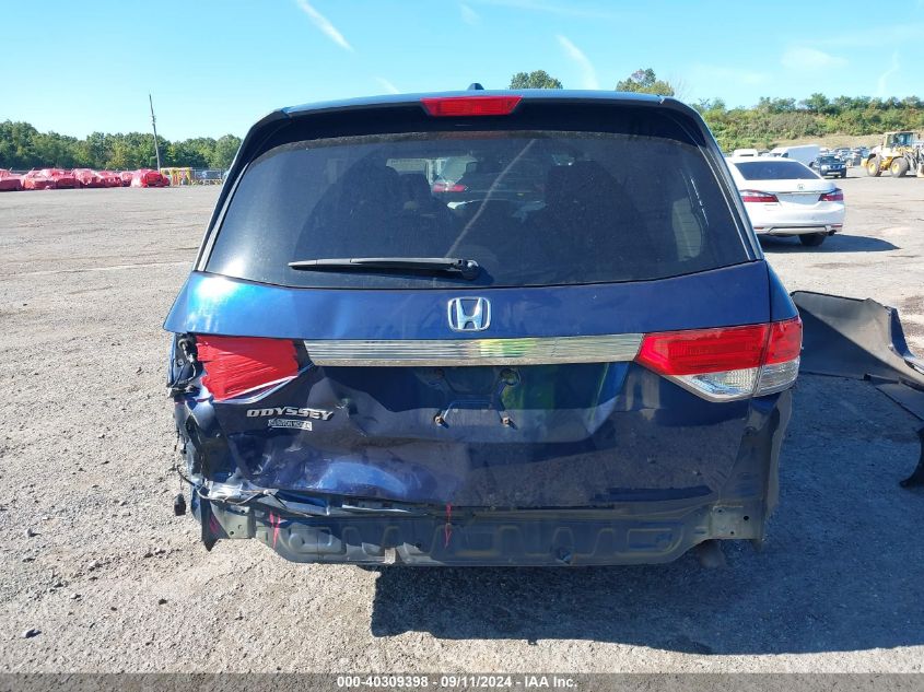 2016 Honda Odyssey Ex-L VIN: 5FNRL5H62GB011405 Lot: 40309398