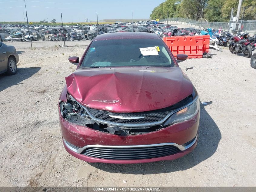 2016 Chrysler 200 Limited VIN: 1C3CCCABXGN111873 Lot: 40309417