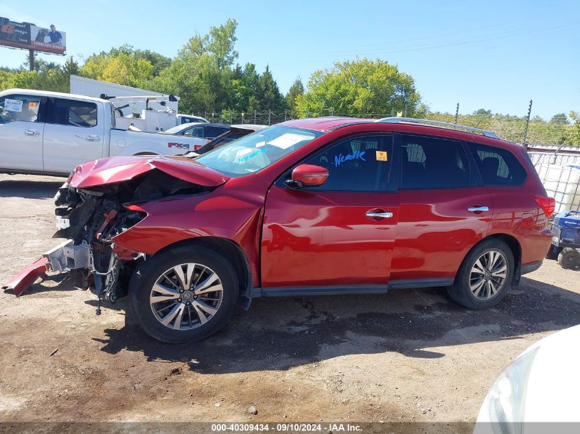 2017 Nissan Pathfinder S/Sv/Sl/Platinum VIN: 5N1DR2MN0HC622872 Lot: 40309434