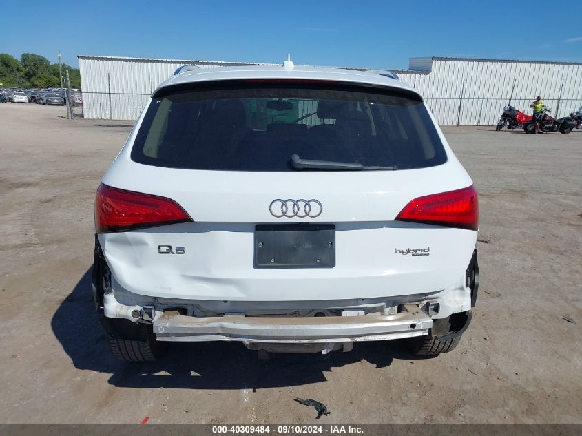 2014 Audi Q5 Hybrid 2.0T Prestige VIN: WA1C8BFP9EA041695 Lot: 40309484