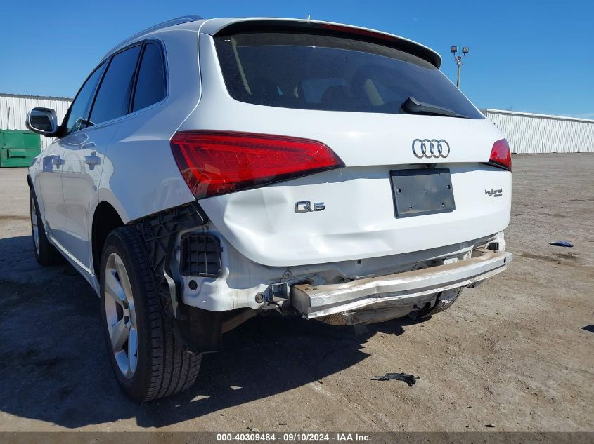 2014 Audi Q5 Hybrid 2.0T Prestige VIN: WA1C8BFP9EA041695 Lot: 40309484