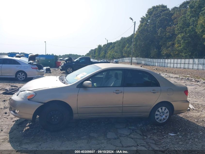 2004 Toyota Corolla Le VIN: 1NXBR32E54Z285474 Lot: 40309507