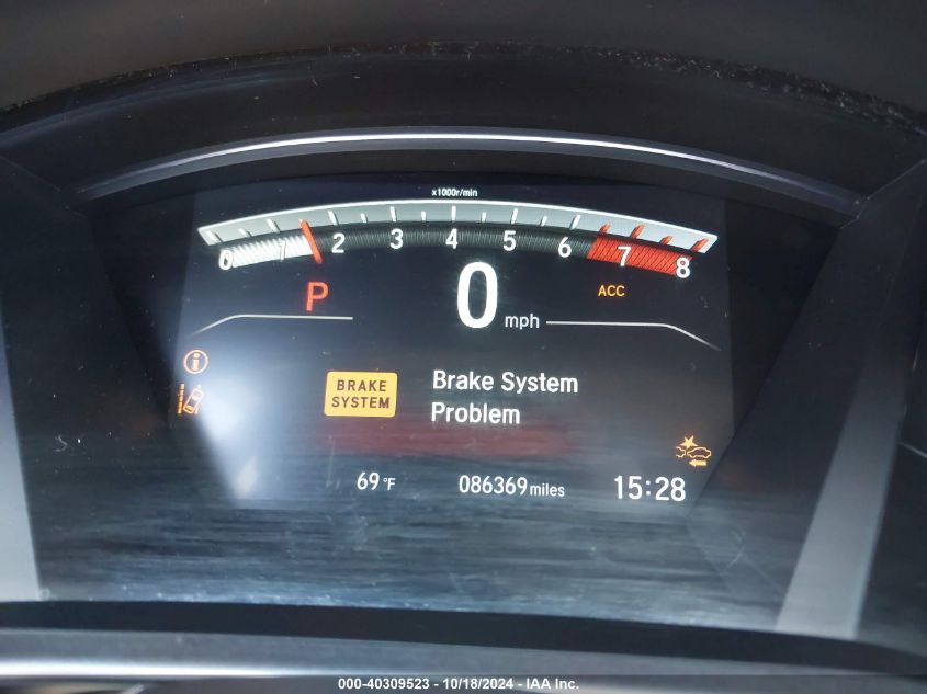 2017 Honda Cr-V Ex VIN: 7FARW1H5XHE029034 Lot: 40309523