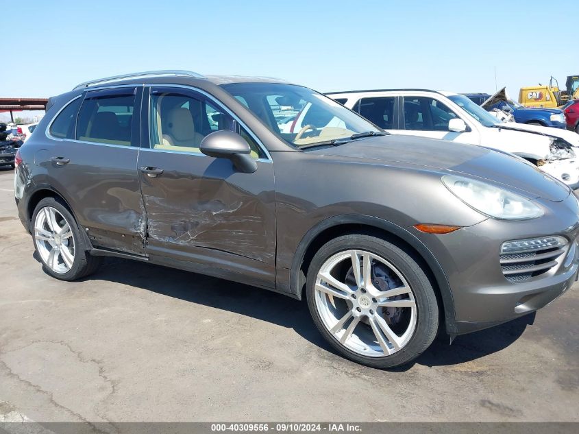 2012 Porsche Cayenne VIN: WP1AA2A27CLA01970 Lot: 40309556