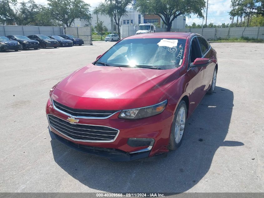 2018 Chevrolet Malibu Lt VIN: 1G1ZD5ST8JF179718 Lot: 40309568