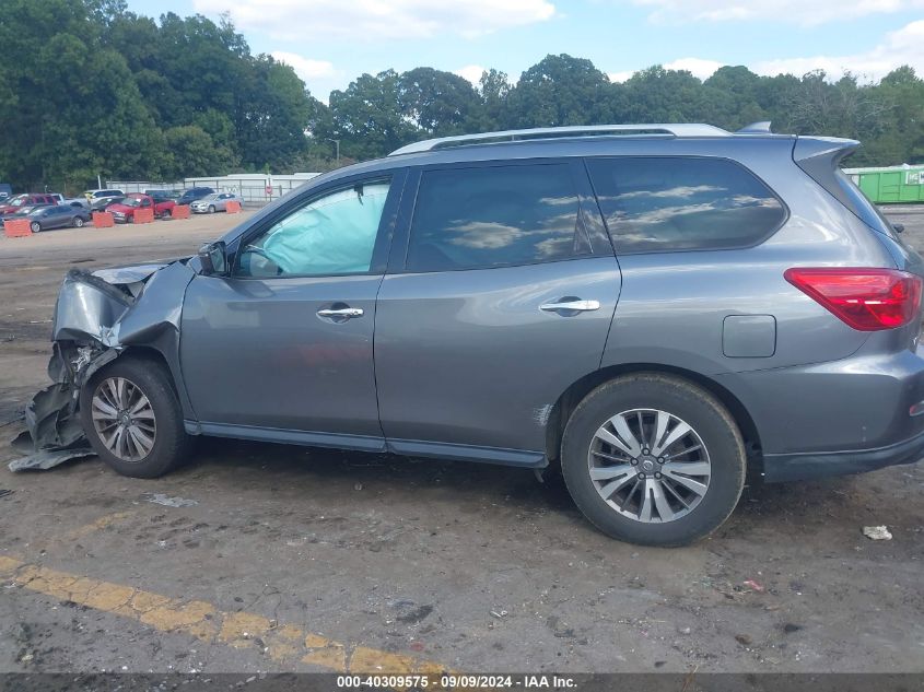 2019 Nissan Pathfinder Sl VIN: 5N1DR2MM1KC644930 Lot: 40309575