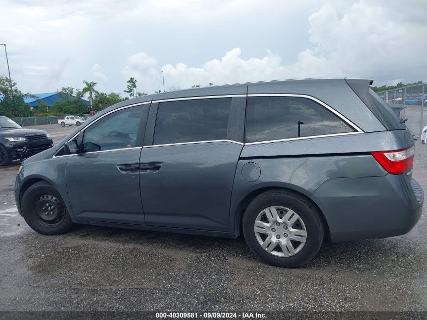 2013 Honda Odyssey Lx VIN: 5FNRL5H29DB037802 Lot: 40309581