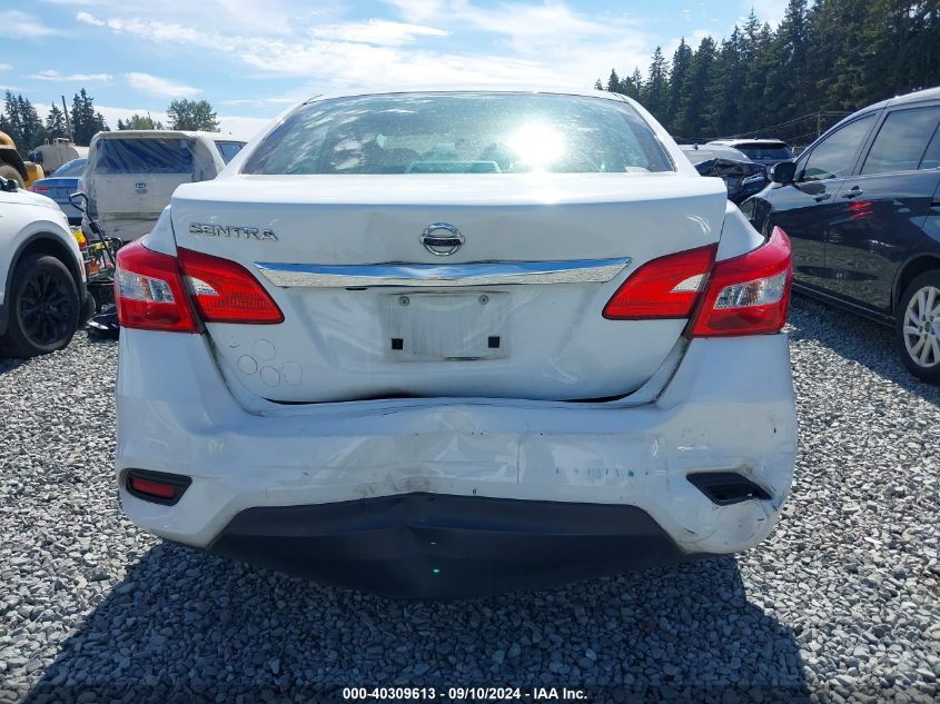 2018 Nissan Sentra S VIN: 3N1AB7AP4JY316451 Lot: 40309613