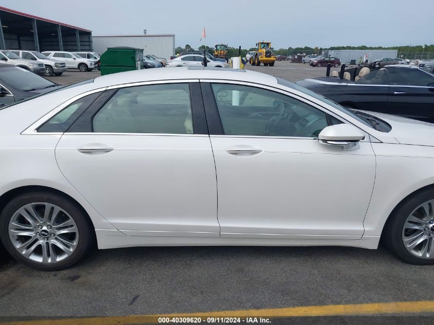 2014 Lincoln Mkz VIN: 3LN6L2GK0ER814785 Lot: 40309620