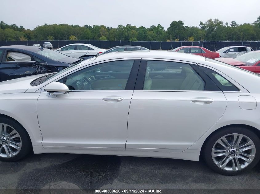 2014 Lincoln Mkz VIN: 3LN6L2GK0ER814785 Lot: 40309620