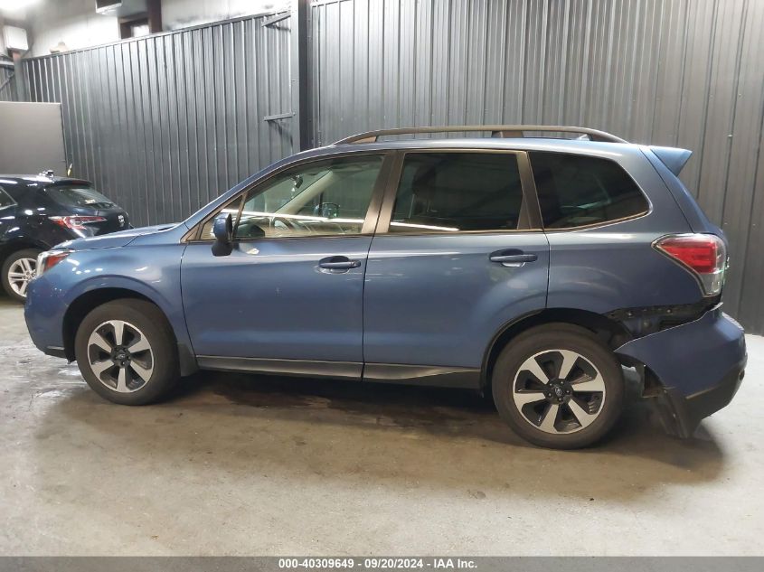 2018 Subaru Forester 2.5I Premium VIN: JF2SJAGC8JH511343 Lot: 40309649