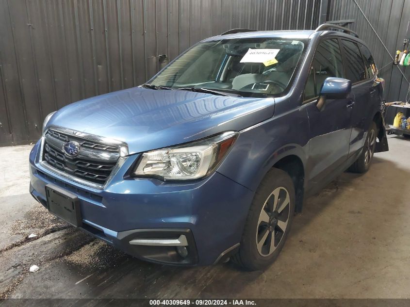 2018 Subaru Forester 2.5I Premium VIN: JF2SJAGC8JH511343 Lot: 40309649