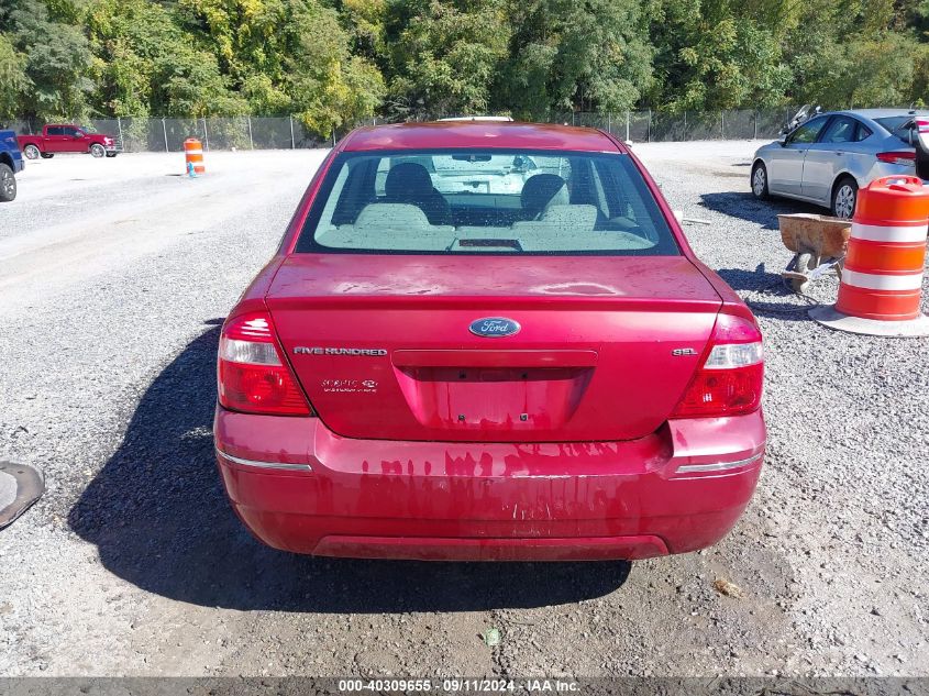 2006 Ford Five Hundred Sel VIN: 1FAFP24106G176282 Lot: 40309655