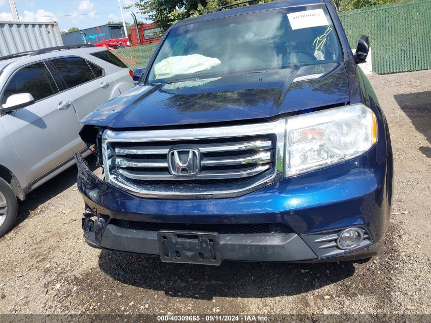 2015 Honda Pilot Exl VIN: 5FNYF4H57FB040188 Lot: 40309665