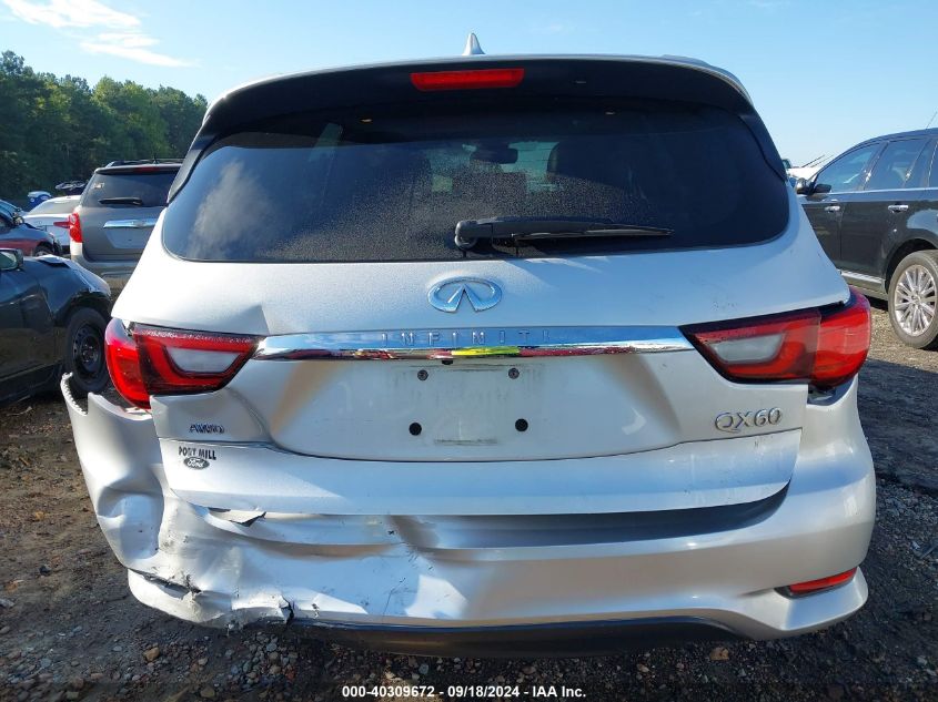 5N1DL0MM6KC568837 2019 Infiniti Qx60 Luxe/Pure