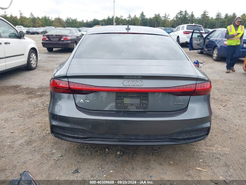 2019 Audi A7 55 Premium VIN: WAUU2AF20KN095754 Lot: 40309689