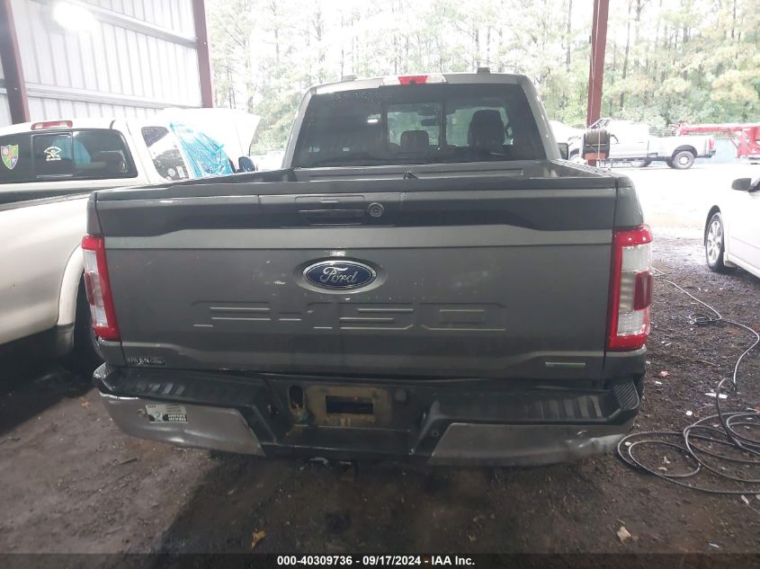 2022 Ford F-150 Lariat VIN: 1FTFW1E8XNKE30806 Lot: 40309736