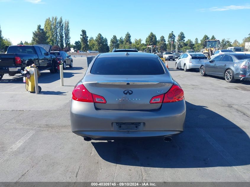 2012 Infiniti G37 Journey VIN: JN1CV6AP9CM627602 Lot: 40309745