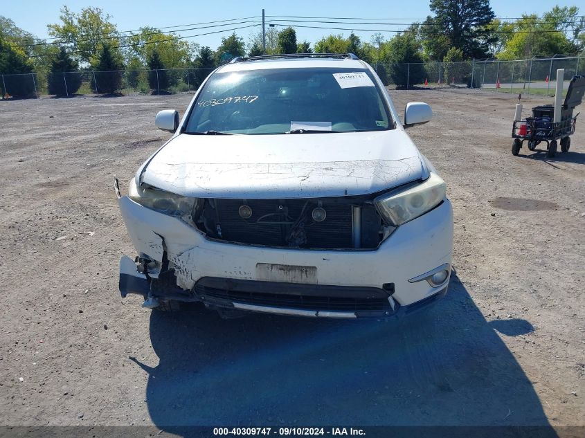 5TDDK3EH0DS217336 2013 Toyota Highlander Limited V6