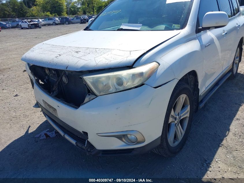 5TDDK3EH0DS217336 2013 Toyota Highlander Limited V6