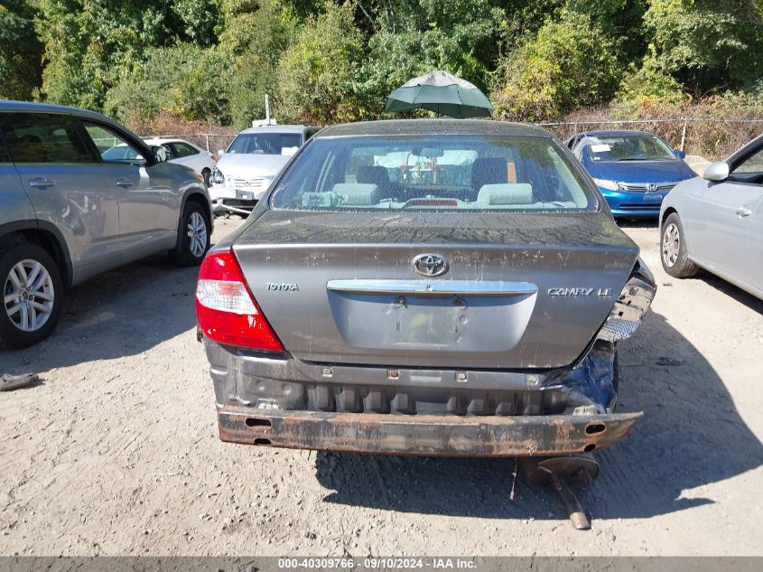 2004 Toyota Camry Le/Xle/Se VIN: 4T1BE32K04U799525 Lot: 40309766