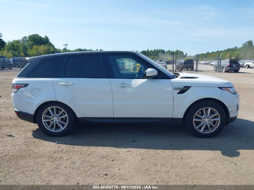 2017 Land Rover Range Rover Sport 3.0L V6 Supercharged Se VIN: SALWG2FV5HA132352 Lot: 40309779