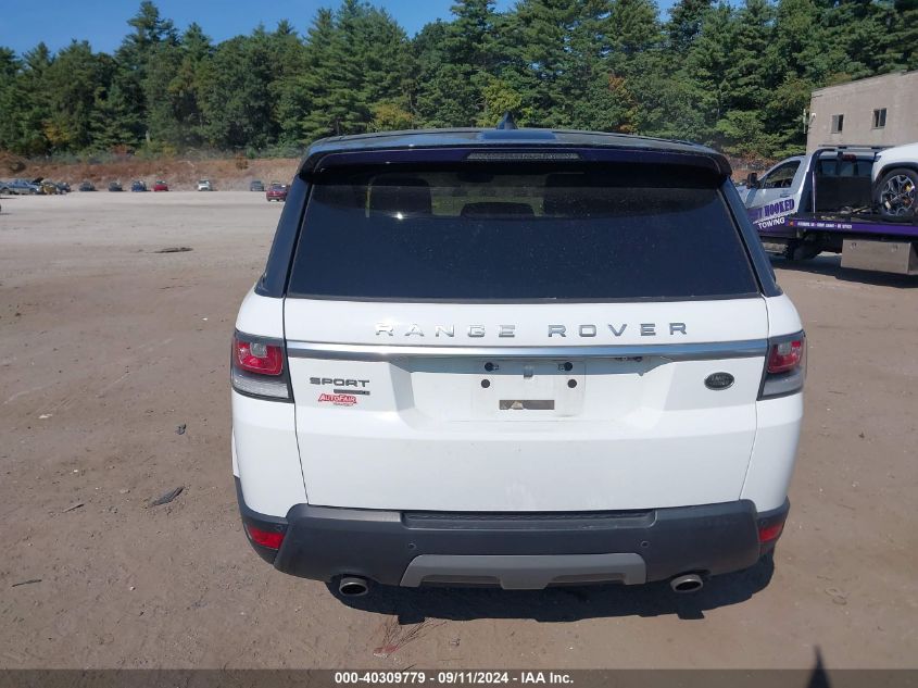 2017 Land Rover Range Rover Sport 3.0L V6 Supercharged Se VIN: SALWG2FV5HA132352 Lot: 40309779