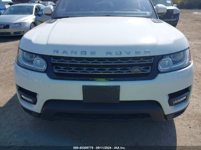 2017 Land Rover Range Rover Sport 3.0L V6 Supercharged Se VIN: SALWG2FV5HA132352 Lot: 40309779