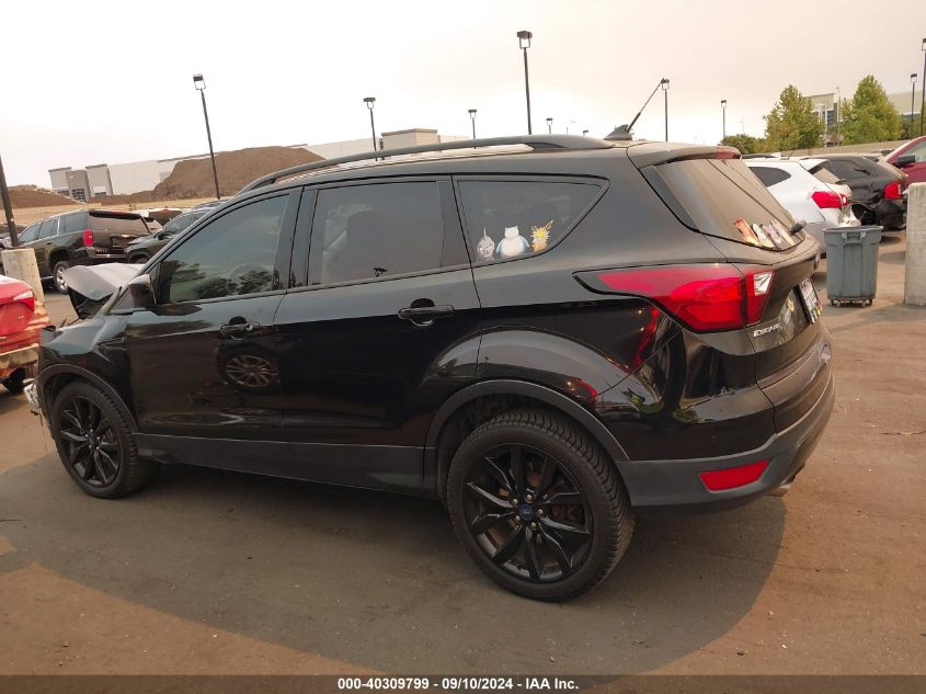 2019 FORD ESCAPE SE - 1FMCU0GD9KUB29789