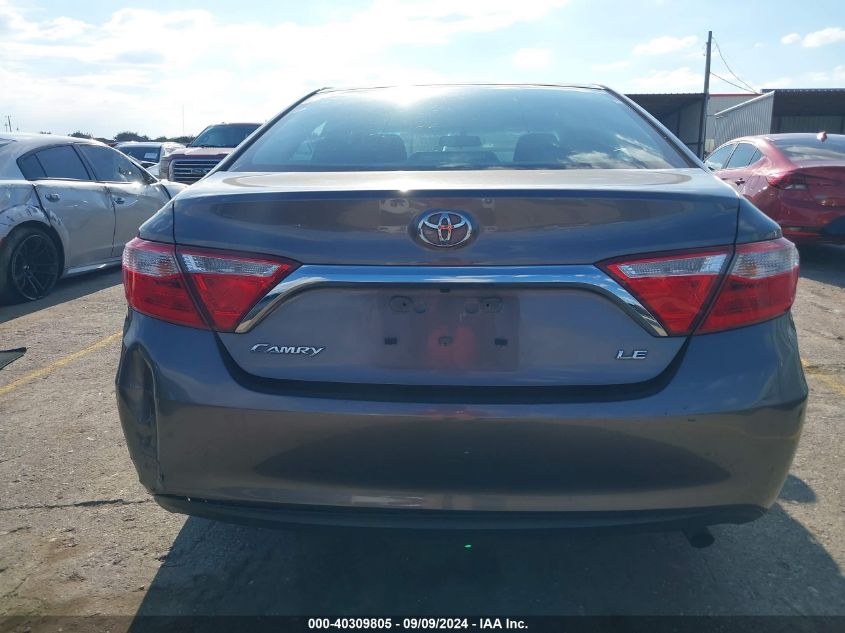 2015 Toyota Camry Le VIN: 4T4BF1FK9FR452263 Lot: 40309805