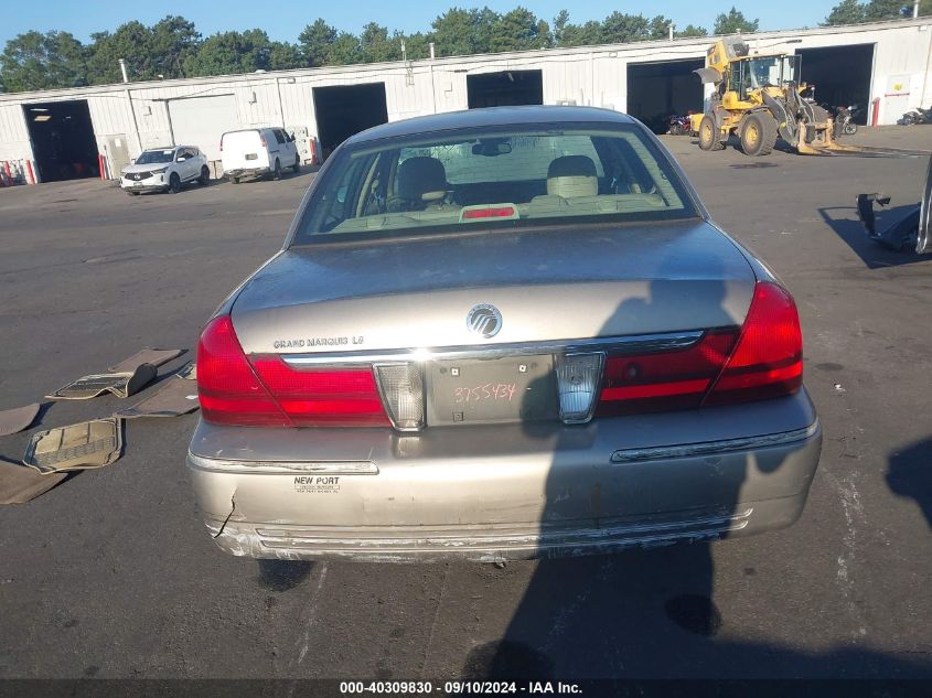 2003 Mercury Grand Marquis Ls VIN: 2MEFM75W63X659791 Lot: 40309830