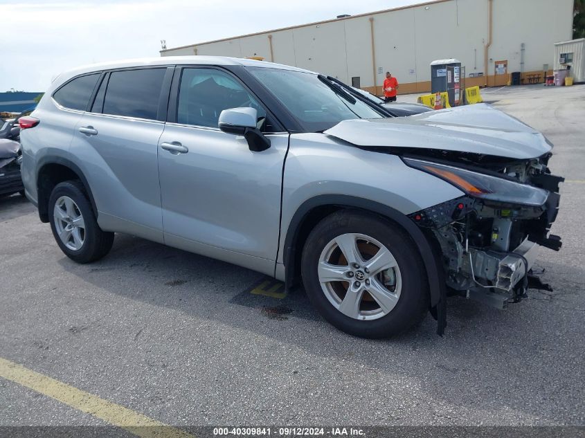 2023 TOYOTA HIGHLANDER L/LE/XLE/LIMITED/PLATINUM/XSE - 5TDKDRBH6PS521252