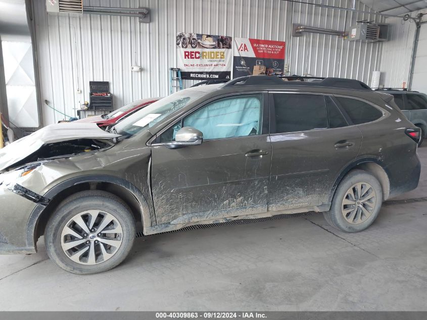 2022 Subaru Outback Premium VIN: 4S4BTAFCXN3173730 Lot: 40309863