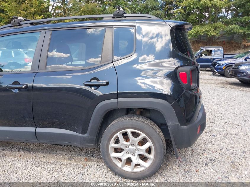 2017 Jeep Renegade Latitude 4X4 VIN: ZACCJBBBXHPF99001 Lot: 40309878