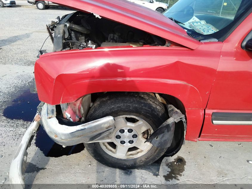 2005 Chevrolet Silverado 1500 Ls VIN: 1GCEC19T95Z259413 Lot: 40309885