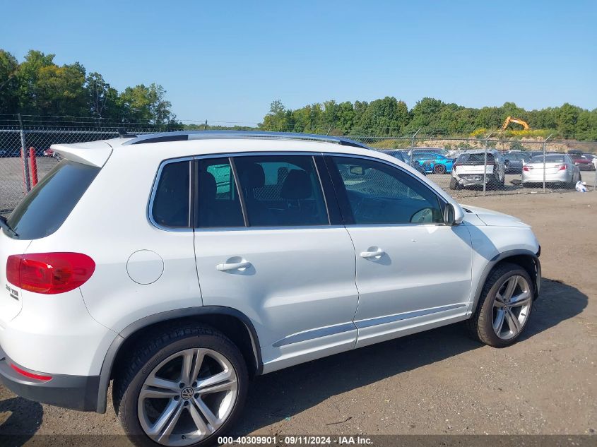 2014 Volkswagen Tiguan R-Line VIN: WVGBV3AXXEW068278 Lot: 40309901