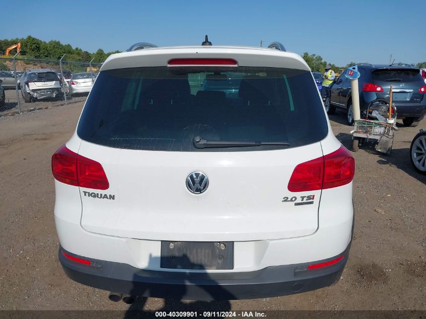 2014 Volkswagen Tiguan R-Line VIN: WVGBV3AXXEW068278 Lot: 40309901