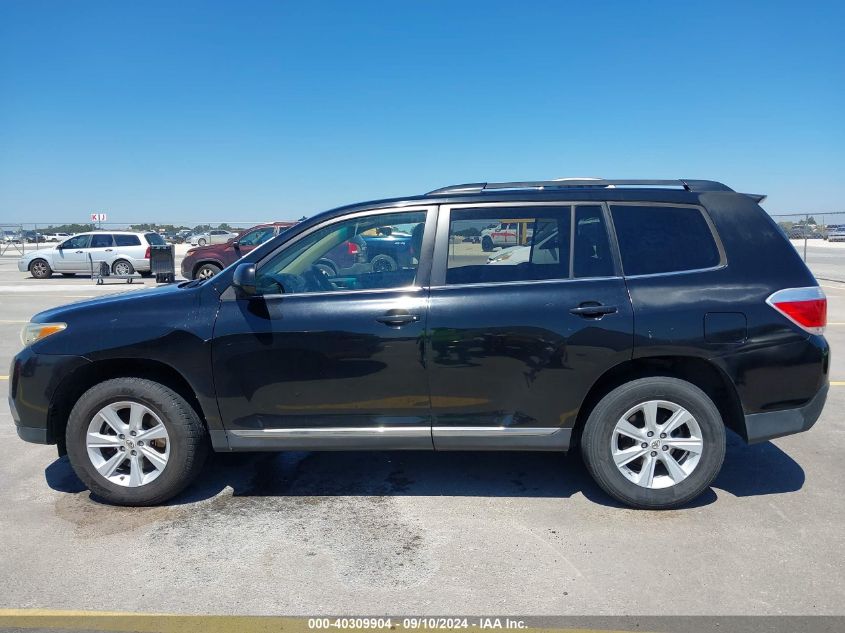 2012 Toyota Highlander VIN: 5TDZA3EH5CS022338 Lot: 40309904