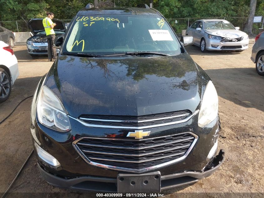 2016 Chevrolet Equinox Lt VIN: 2GNFLFE37G6224897 Lot: 40309909